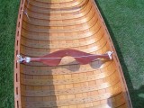 17ft W/C E.M White canoe by Stewart River Boatworks - [click here to zoom]