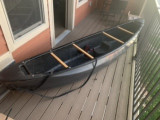 Whitewater solo canoe 