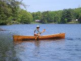 Red Cedar Canoe - [click here to zoom]