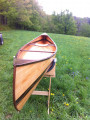 Solo White Cedar Canoe single blade - [click here to zoom]
