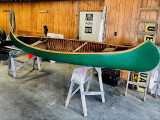 1912 Old Town H.W. Model Wood & Canvas Canoe With Build Sheet Excellent Condition