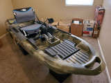 Big Fish 103 Pedal Fishing Kayak - [click here to zoom]