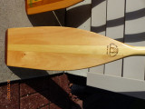 Grey Owl canoe paddle - [click here to zoom]