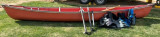Starter canoe and equipment - [click here to zoom]