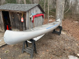 17' Double-Ender Grumman Canoe .050 Shoe Keel - [click here to zoom]
