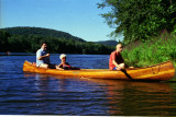 1980 Old Town Wood Canoe - [click here to zoom]