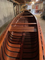 20’ Custom Wooden Canoe w/ engine mount - [click here to zoom]