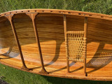 New 16' Handcrafted red western cedar strip canoe - [click here to zoom]