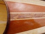 Fabulous Wood Strip Canoe wooden canoe - [click here to zoom]